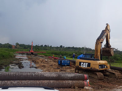 Proyek Pembangunan Pipa Gas PLTGU Tanjung Batu Kaltim